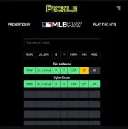MLB Pickle